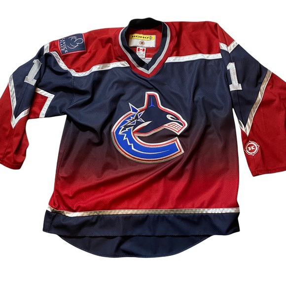 Vintage NHL Vancouver Canucks Roberto Luongo KOHO jersey - Picture 1 of 14